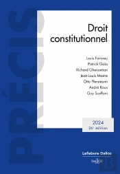 Droit Constitutionnel 2024. 26e Ed.