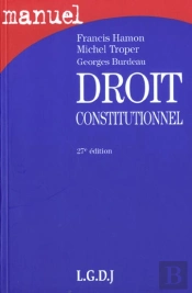 Droit Constitutionnel ; 27e Edition