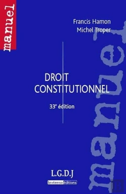 Bertrand.pt - Droit Constitutionnel, 33eme Edition