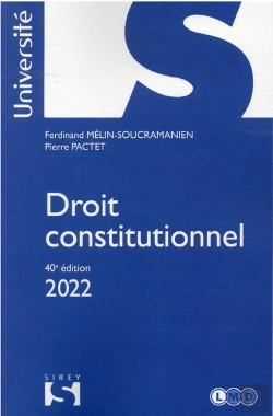 Bertrand.pt - Droit Constitutionnel - 40e Ed.