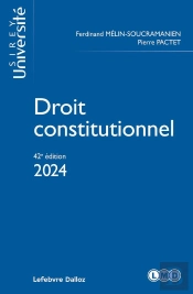 Droit Constitutionnel. 42e Ed.