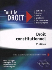 Droit Constitutionnel 5eme Edition