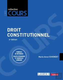 Bertrand.pt - Droit Constitutionnel - 6eme Edition - Conseils De Methodes. Sujets D'Examens Et Exercices Corriges