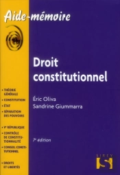 Droit Constitutionnel (7e Édition)