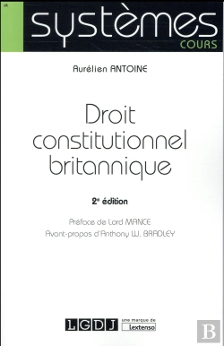 Bertrand.pt - Droit Constitutionnel Britannique 2eme Edition