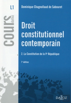 Bertrand.pt - Droit Constitutionnel Contemporain T.2 ; Le Régime Politique De La France (7e Édition)