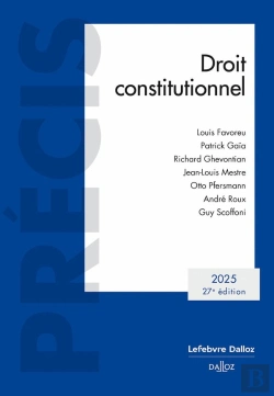 Bertrand.pt - Droit Constitutionnel (Édition 2025)