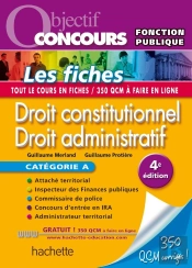 Droit Constitutionnel Et Droit Administratif ; Catégorie A
