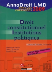Droit Constitutionnel Et Institutions Politiques (10e Édition)