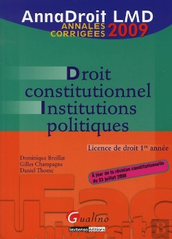 Bertrand.pt - Droit Constitutionnel Et Institutions Politiques (10e Édition)