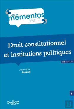 Bertrand.pt - Droit Constitutionnel Et Institutions Politiques - 12e Ed.