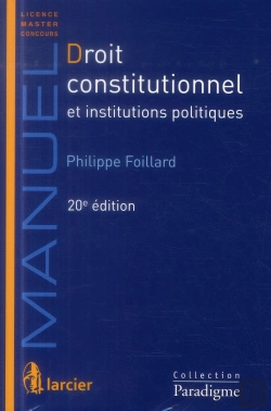 Bertrand.pt - Droit Constitutionnel Et Institutions Politiques, 20eme Edition