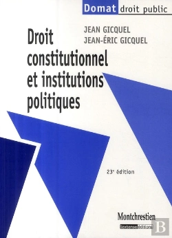 Bertrand.pt - Droit Constitutionnel Et Institutions Politiques (23e Édition)