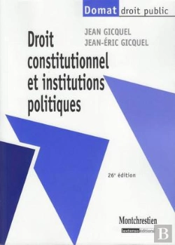 Bertrand.pt - Droit Constitutionnel Et Institutions Politiques, 26eme Edition