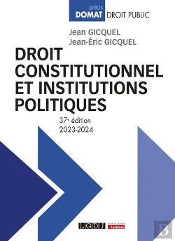 Bertrand.pt - Droit Constitutionnel Et Institutions Politiques, 37eme Edition