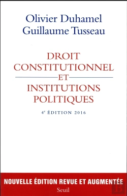 Bertrand.pt - Droit Constitutionnel Et Institutions Politiques (4e Édition)