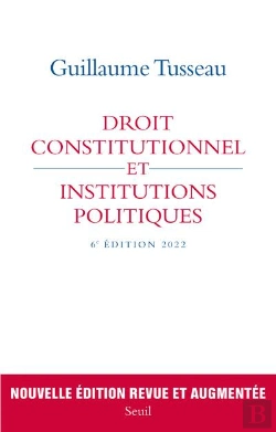 Bertrand.pt - Droit Constitutionnel Et Institutions Politiques 6eme Edition