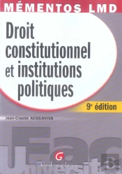Droit Constitutionnel Et Institutions Politiques