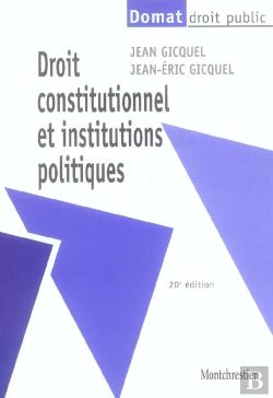 Bertrand.pt - Droit Constitutionnel Et Institutions Politiques