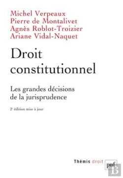 Bertrand.pt - Droit Constitutionnel, Les Grandes Décisions De La Jurisprudence (2e Édition)