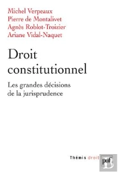 Droit Constitutionnel ; Les Grandes Décisions De La Jurisprudence