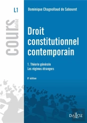 Droit Contitutionnel Contemporain T.1 ; Théorie Générale ; Les Régimes Étrangers (8e Édition)