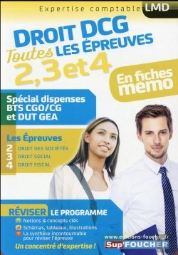 Bertrand.pt - Droit Dcg : Toutes Les Revisions De L'Ue 2, 3, 4 - Special Dispense Bts Cg Et Dut Gea