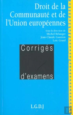 Bertrand.pt - Droit De La Communaute Et De L'Union Europeenne