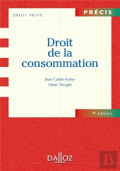 Droit De La Consommation ; 9e Édition