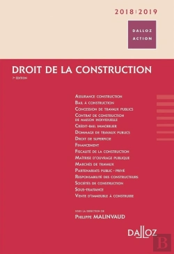 Bertrand.pt - Droit De La Construction 2017/2018 (7e Édition)