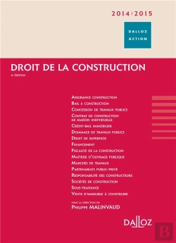 Bertrand.pt - Droit De La Construction (Édition 2014/2015)