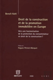 Droit De La Construction Et De La Promotion Immobilière En Europe