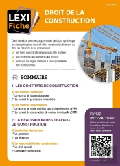Droit De La Construction