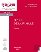 Droit De La Famille (3e Édition)