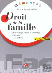 Droit De La Famille ; 4e Edition