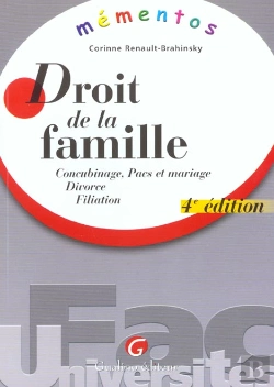 Bertrand.pt - Droit De La Famille ; 4e Edition