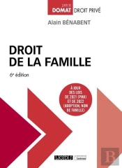 Droit De La Famille, 6eme Edition