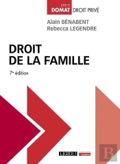 Droit De La Famille (7e Édition)