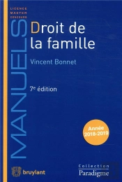 Droit De La Famille (7e Édition)