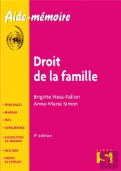 Droit De La Famille (9e Édition)