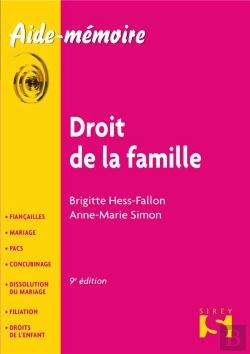 Bertrand.pt - Droit De La Famille (9e Édition)