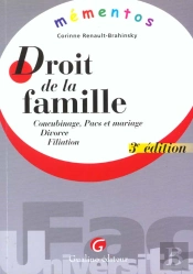 Droit De La Famille ; Concubinage Pacs Et Mariage ; 3e Edition
