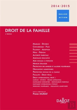 Bertrand.pt - Droit De La Famille (Édition 2014/2015)