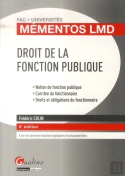 Bertrand.pt - Droit De La Fonction Publique, 3eme Edition
