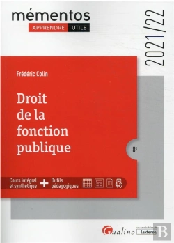 Bertrand.pt - Droit De La Fonction Publique, 8eme Edition - Cours Integral Et Synthetique - Outils Pedagogiques