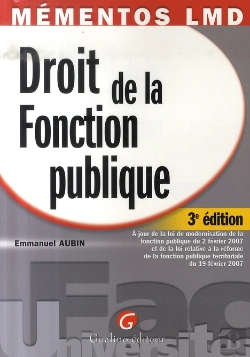 Bertrand.pt - Droit De La Fonction Publique