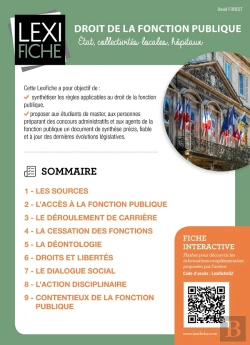 Bertrand.pt - Droit De La Fonction Publique ; Etat, Collectivités Locales, Hôpitaux