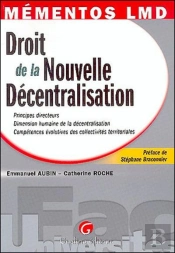Droit De La Nouvelle Decentralisation