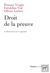 Droit De La Preuve (2e Édition)