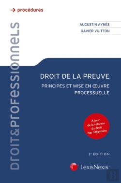 Bertrand.pt - Droit De La Preuve ; Principes Et Mise En Oeuvre Processuelle (2e Édition)